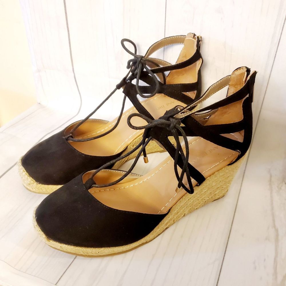 NWT Lane Bryant Wedge Espadrille Shoe Size 9W - Picture 2 of 8